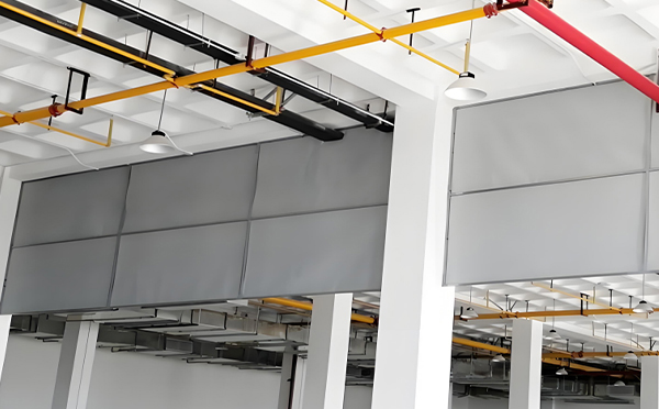 商场防烟分区常闭节点:新市挡烟垂壁高度与控制器接线图解 商场防烟分区常闭节点:新市挡烟垂壁高度与控制器接线图解